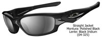 Oakley Straight Jacket Polished Black/Black Iridium (04-325)